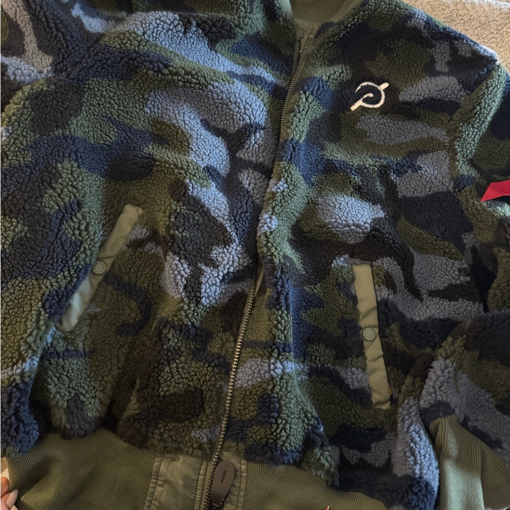 Peloton Camouflage Fleece Jacket